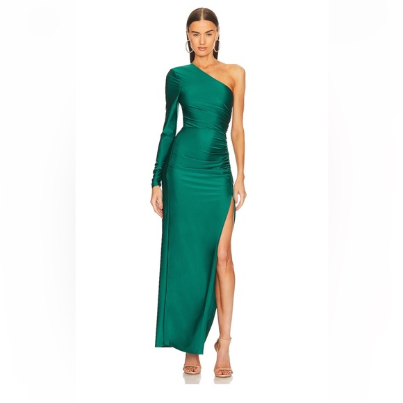 Michael Costello X Revolve Gilly Maxi Dress, Green, Size Small - Picture 1 of 4